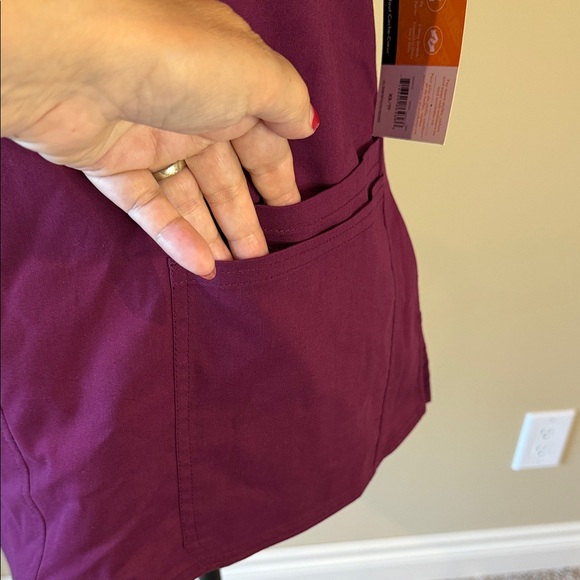 Scrubstar Scrubs Top Women's Purple Size XS - Picture 3 of 14